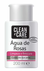 Clean care agua de rosa c/doseador 200ml