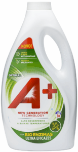 A+ detergente liquido c/bio enzimas 85d