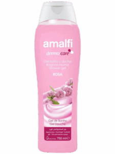 Amalfi gel banho rosa suave 750ml