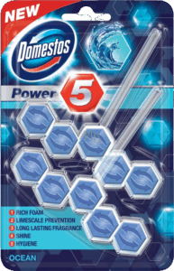 Domestos bloco sanitario power 5 duo pack ocean