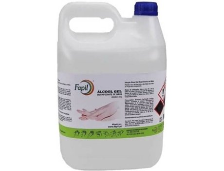 Fapil Hidro-Alcool Solução Liq 70% 5 Lts