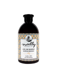 Nally gel de banho leite e mel 1lt