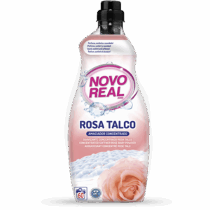 Novo real amaciador concentrado rosa talco 1.5lt