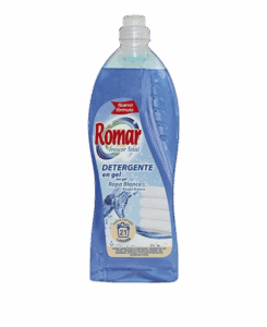Romar detergente liquido gel roupa branca 1.5lt