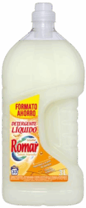 Romar detergente liquido sabÃo marselha 3lt
