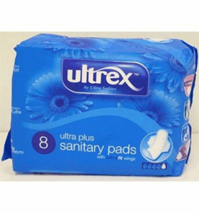 Ultrex sanitary pads night 8 uni