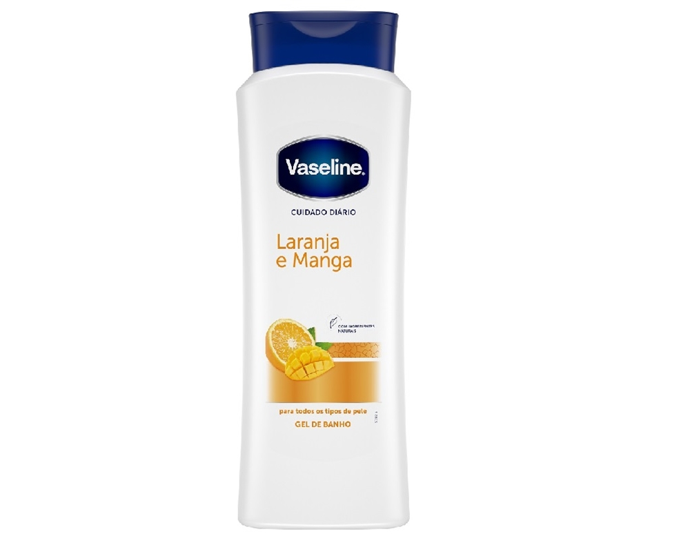 Vaseline Gel Banho Laranja Maça 700Ml