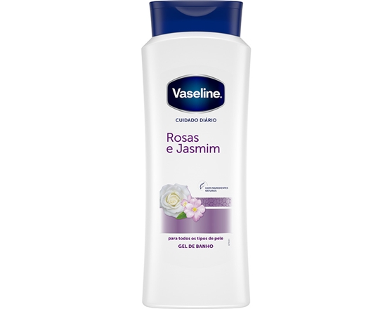 Vaseline Gel Banho Rosas Jasmim 700Ml